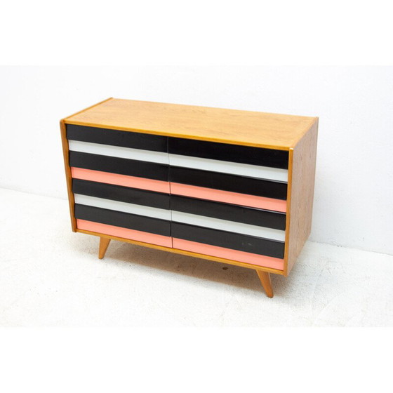 Image 1 of Vintage chest of drawers U-458 in beech by Jiri Jiroutek for Interier Praha, Czechoslovakia 1960s