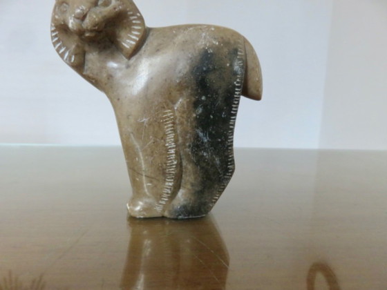 Scultura Animale in Pietra Lucida Rappresentante una Lince, anni '60 '70 – Sculture, Stone (photo 3 of 9)