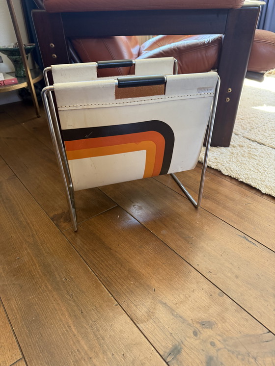 Image 1 of Vintage Brabantia Dadime Magazine Rack