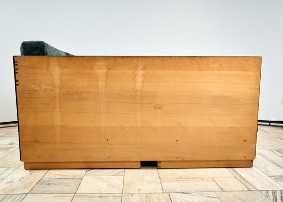 Image 1 of Art Déco hoekslaapbank van Jindřich Halabala voor UP Závody, jaren 50, Tsjechoslowakije
