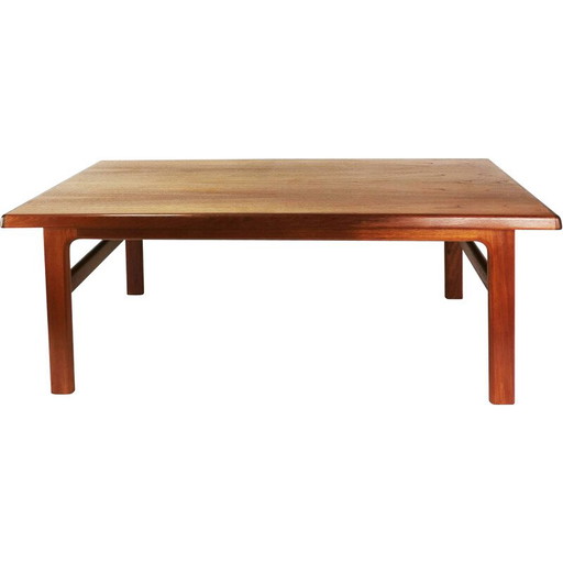 Mesa de centro vintage de teca, Dinamarca, 1970