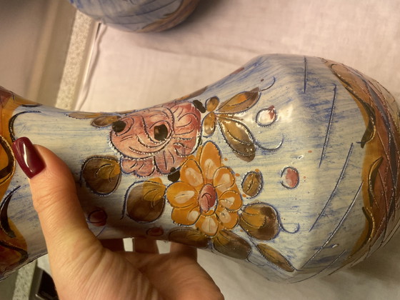 Image 1 of Jarrones pintados a mano