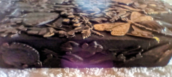 Image 1 of Seltenes Estela Ogazón „Milagros“-Kreuz – Frühwerk (Stempel „MEX“)