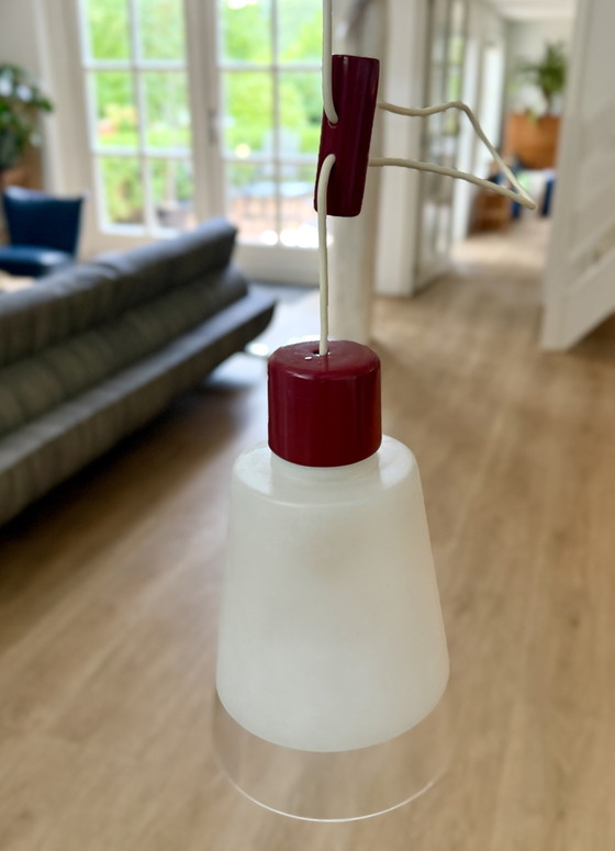 IKEA Pendelleuchte aus den 90er Jahren (Modell V9504-01) – Pendelleuchten, Glass, Ceramic (photo 2 of 5)