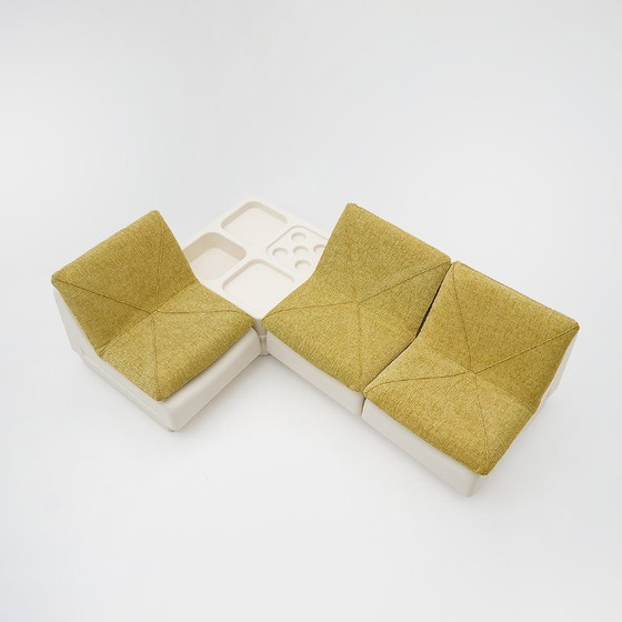 Image 1 of Modular sofa with coffee table by Cesare Casati for Sormani, 1970s