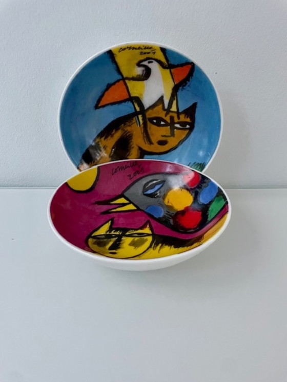 Image 1 of Set van 2 keramische kommetjes Corneille