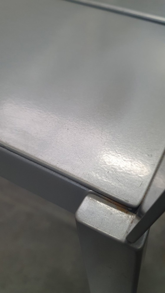 Image 1 of 6x Frans van Praet vintage stoelen belgo chrom 2000s minimalistisch design