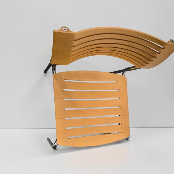 Designstoel, eetkamerstoel, Fritz Hansen Runner Kasper Salto – Eetkamerstoelen, Chrome, Wood (photo 6 of 13)