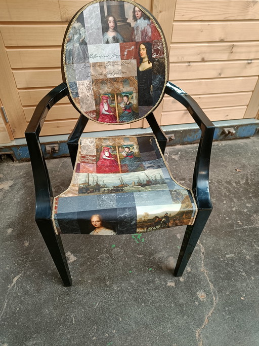 Phillip Strarck ghost stoel upcycled Hollands Glorie