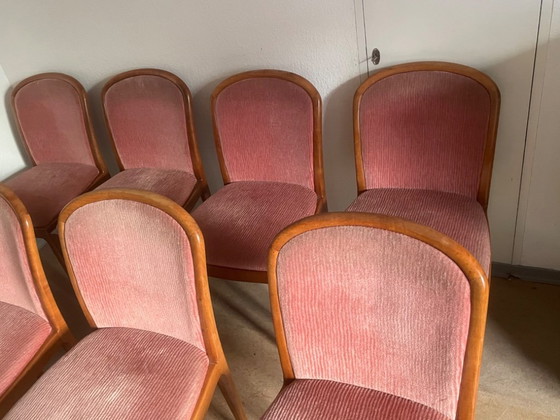 Image 1 of 8 Hollywood regency Stühle plus Armlehnstuhl