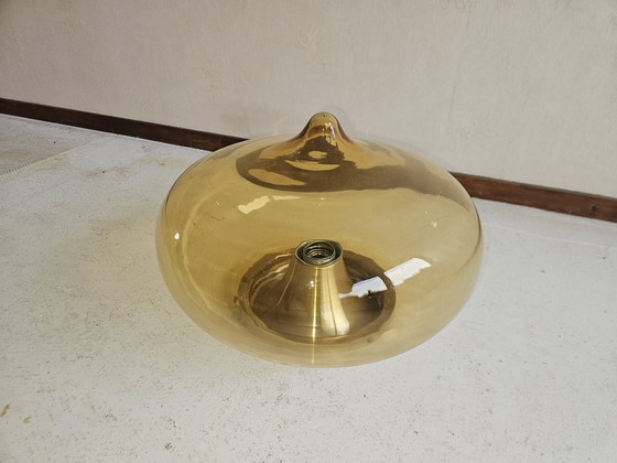 Image 1 of Plafondlamp ‘Druppel’ van Dijkstra, 1970s | 36 cm