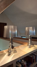 Set di lampade da tavolo Kartell Bourgie argento