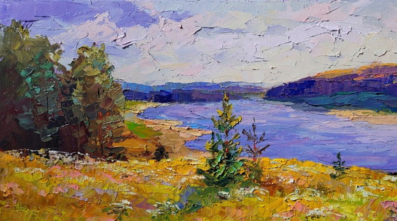 Image 1 of View of Fields by the River