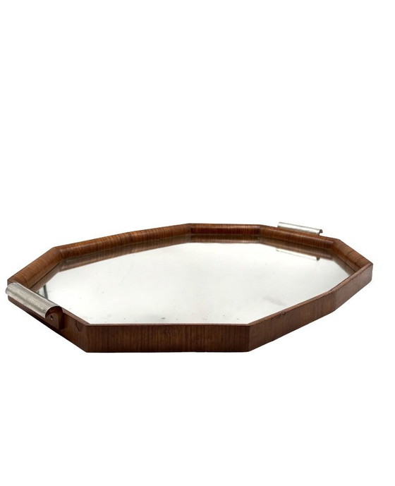 Image 1 of Grande vassoio a specchio moderno, Brasile anni '60