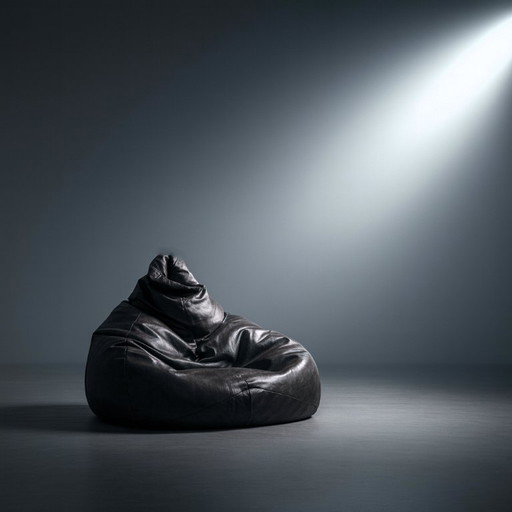 Beanbag chair in the style of Gatti, Paolini, Teodoro for Zanotta