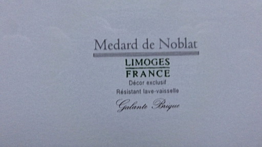 Presentatie Borden Médard De Noblat Limoges