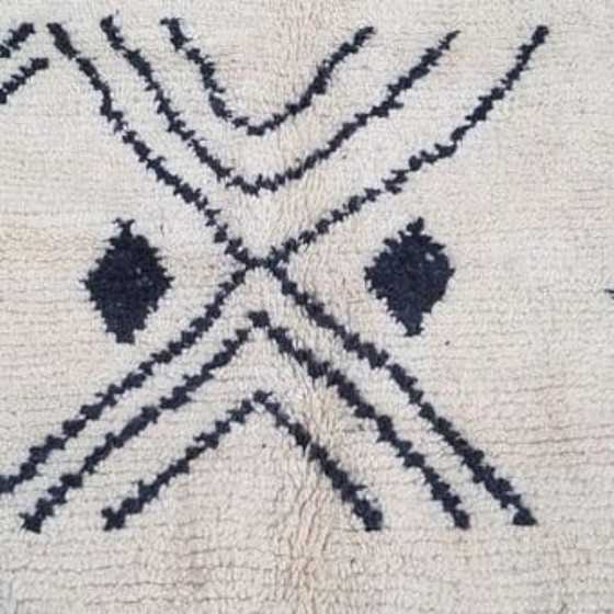 Image 1 of Handgeknoopt Berber tapijt wol 214x172cm