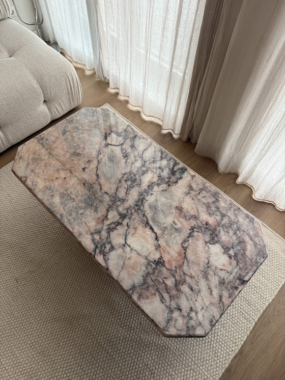 Image 1 of Tavolino da caffè in marmo vintage, Italia 1970