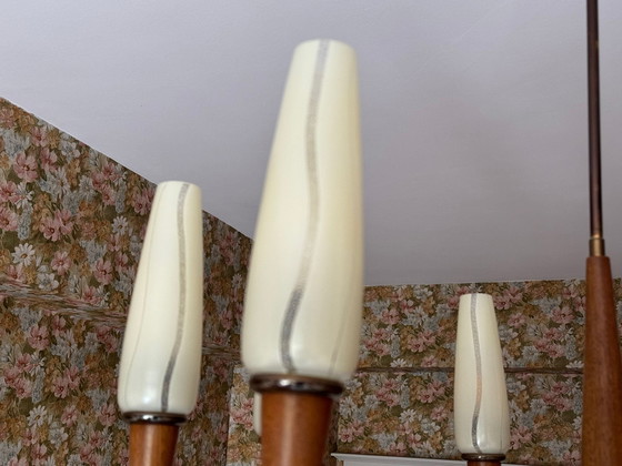 Image 1 of Lámpara colgante moderna danesa de mediados de siglo