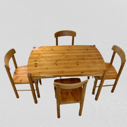 Ensemble de salle à manger en pin