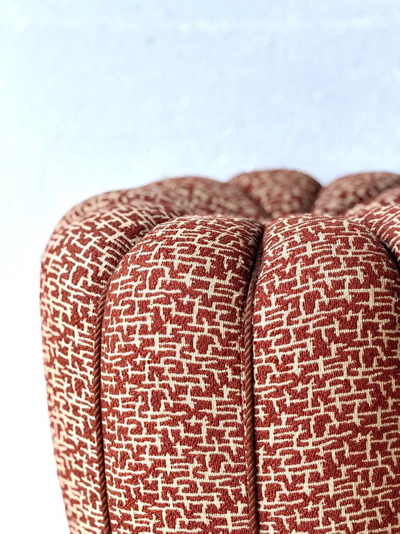 Tabouret van Jindrich Halabala – Jindřich Halabala, Hockers en poefs, Textile (photo 14 of 16)