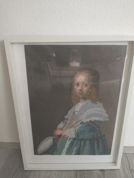 Meisje in het blauw