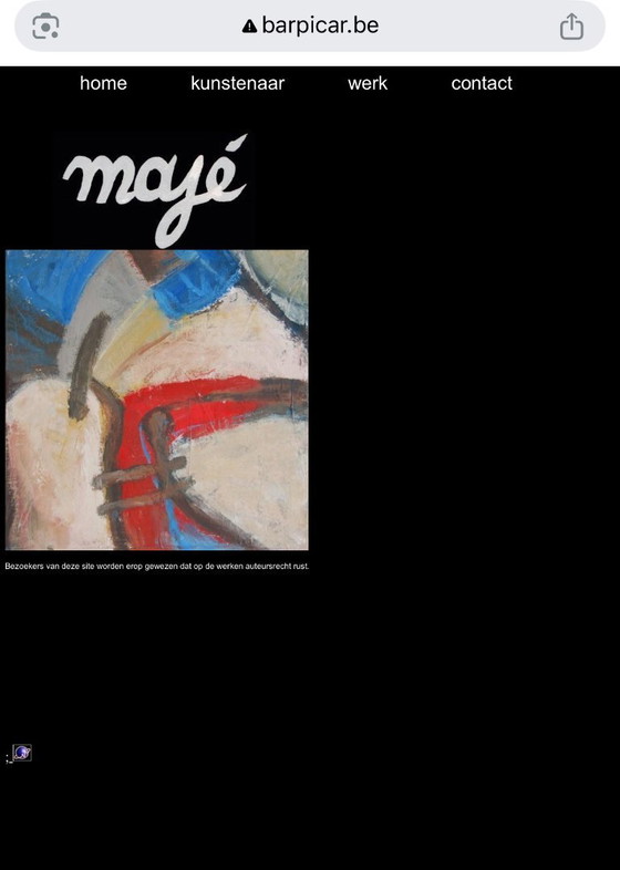 milkmaid - large polychrome wooden sculpture, signed majé – Metal (photo 15 of 16)