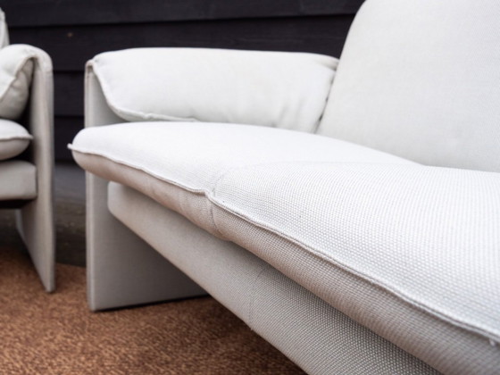 Image 1 of 2x Leolux Bora Bora | Divani di design a 2 posti blu | Zona soggiorno