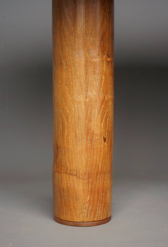 Scrivania francese Art Déco autoportante in legno di frassino, anni '30 – Scrivanie, Wood (photo 13 of 23)