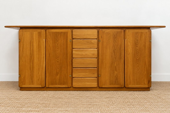 Romanutti Elm Sideboard – Italy, 1978 – High Boards, Wood (photo 2 of 11)