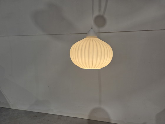 Image 1 of Vintage opaline lamp Philips 1950s