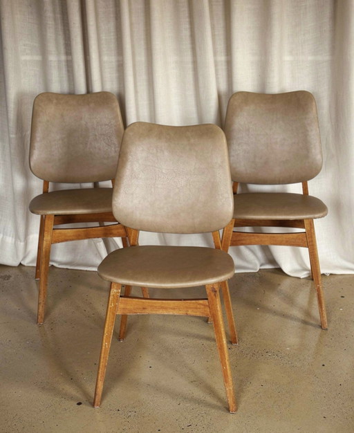 Eetkamerstoelen Deens Skaileer 4 stuks