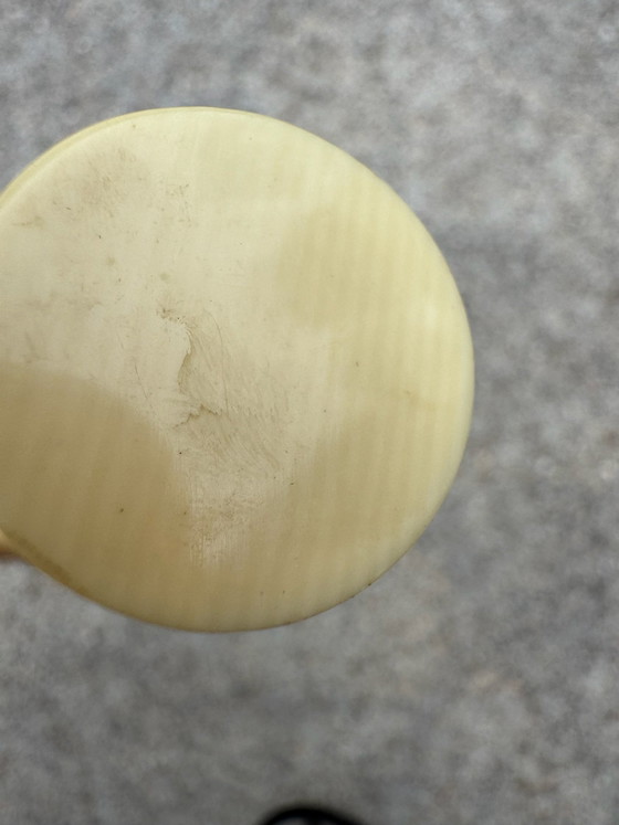 Antica croce da culla in celluloide, Decorazioni murali, Plastica, Crema (foto 5 di 13)