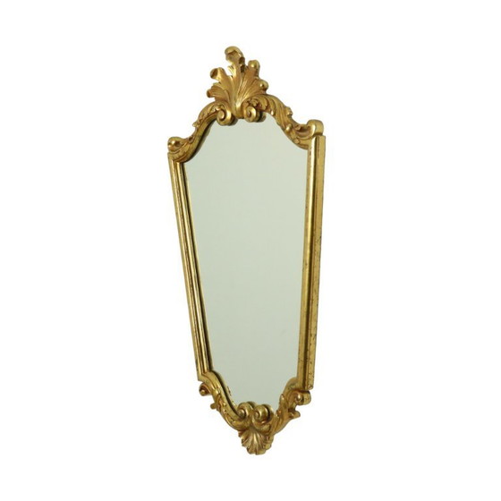 Image 1 of Classic Gold Leaf Mirror Baroque Style 79cm