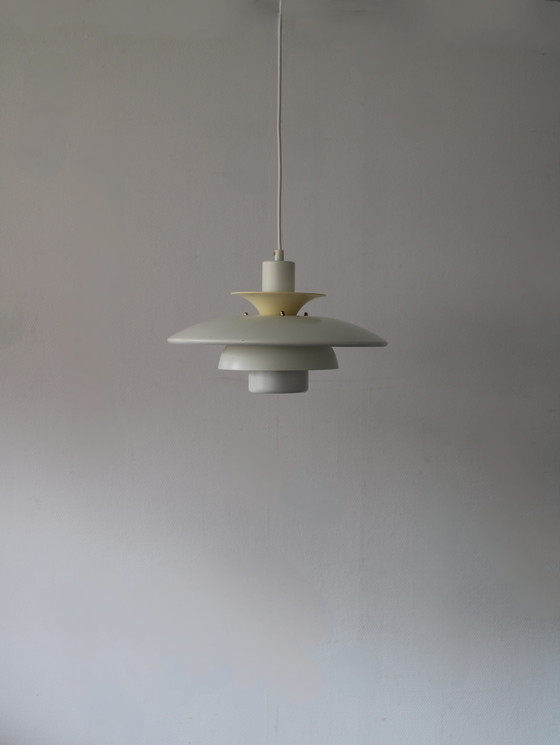 Image 1 of Vintage Deense hanglamp door Lyskær