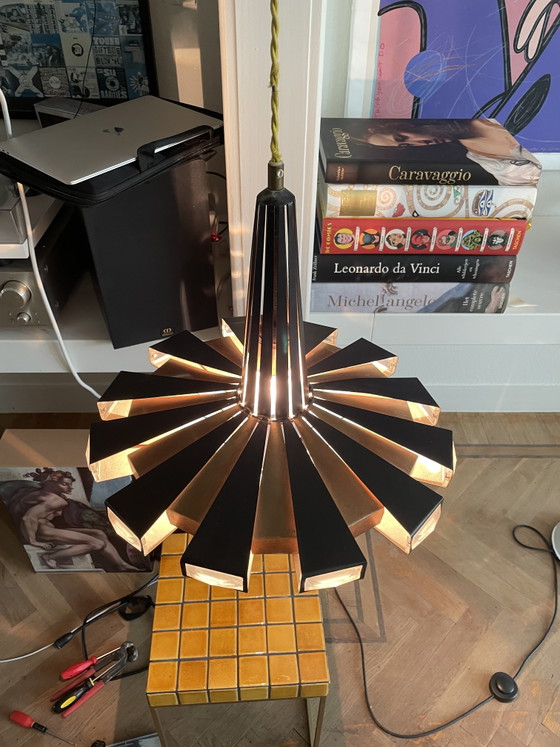 Image 1 of Authentieke retro hanglamp