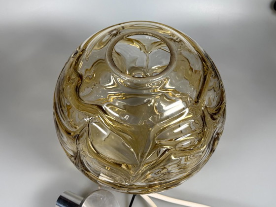 Lampada a sospensione Globe degli anni '60/'70 di Doria Leuchten, Germania. – Lampade a sospensione, Metal (photo 14 of 14)