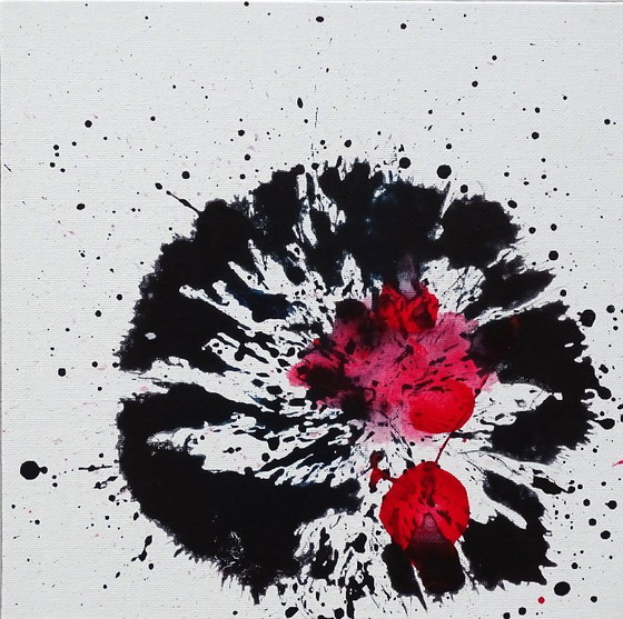 Image 1 of CB. Collage of paintings 12