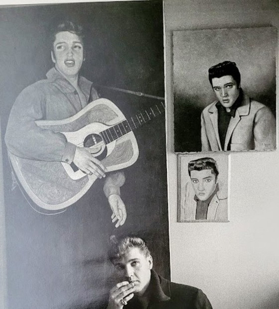 Image 1 of Impresión fotográfica de Elvis Presley por Henry Dauman