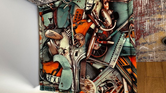 Image 1 of Roche Bobois bank “Mah Jong” - designklassieker van Hans Hopfer