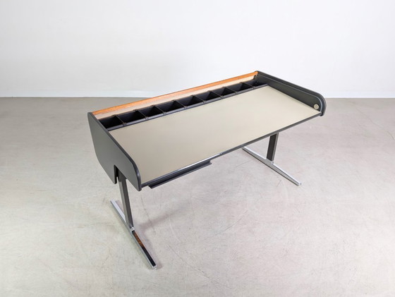 Image 1 of Herman Miller Rolltop Desk, Action Office, George Nelson