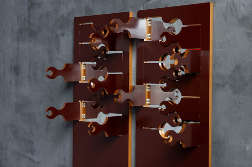 ‘Scorpion’ Coat Rack with Mirror by Anonima Design for Bonetto, Italy, 1970s