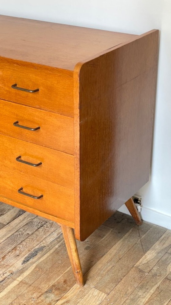 Vintage ladekast met kompasvormige poten – Ladekasten, Wood (photo 10 of 42)