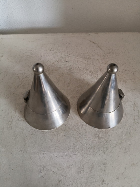 Image 1 of Bougeoirs vintage design postmoderne Memphis Also Rossi style