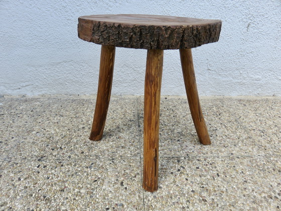 Image 1 of Bergkrukje, Massief hout, Driepoot, Frankrijk, jaren 50-60