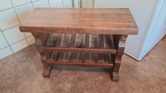 Image 1 of Portabottiglie in rovere massello