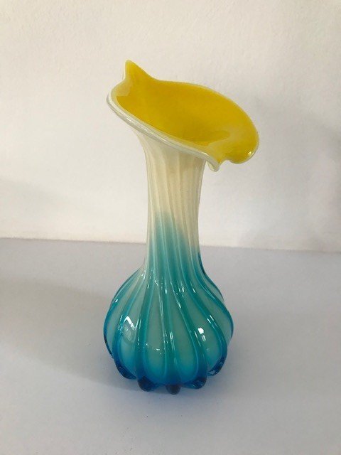 Glass Design Vase Murano Style