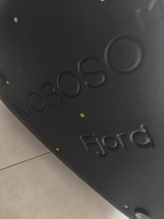 Moroso Fjord Leather Pouf – Footstools & poufs (photo 4 of 6)