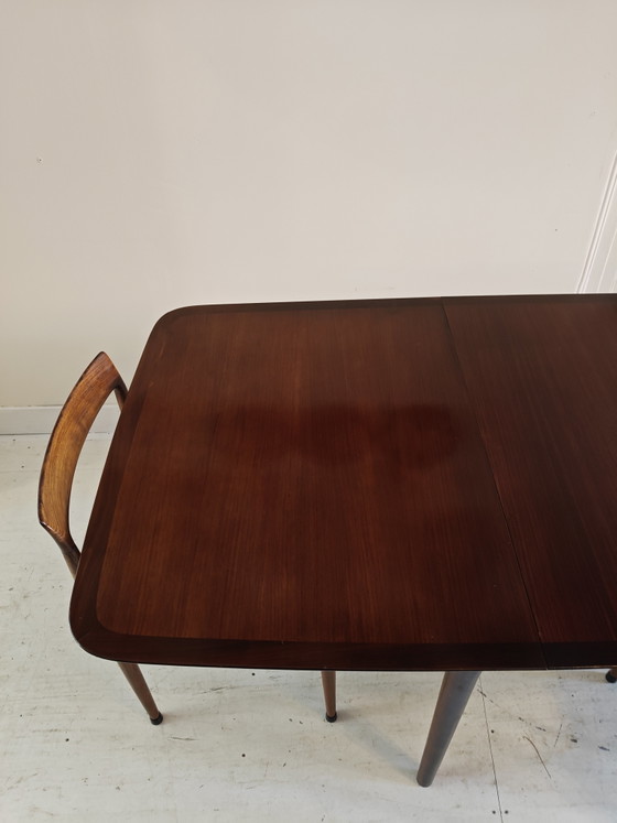 Tavolo da pranzo design vintage Lubke con 4 prolunghe – Tavoli da pranzo, Legno (photo 7 of 15)