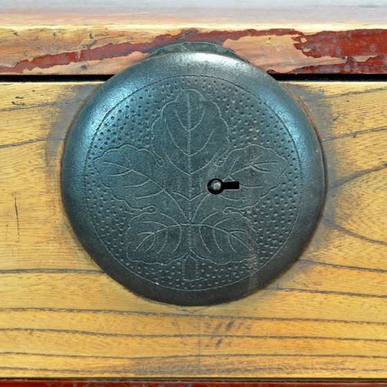 Japanese Tansu chest of drawers, circa 1870, Iron, Wood, Black (photo 11 of 18)